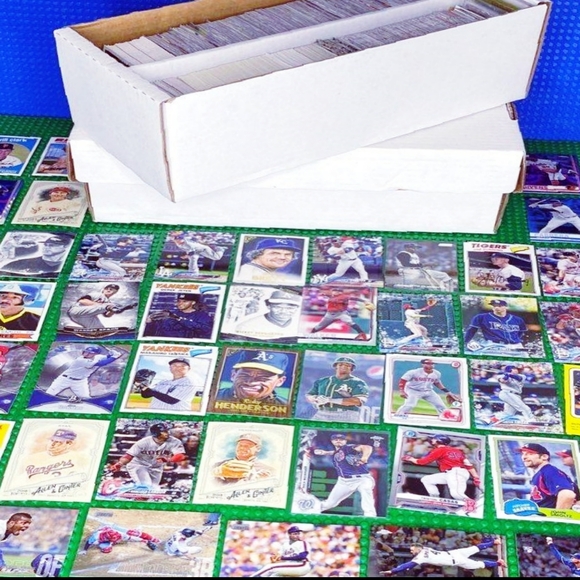 200 Topps Baseball Cards Bulk Lot - Picture 3 of 4